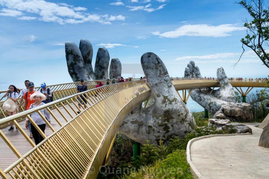 Ba Na hill Golden Bridge Thing To Do In Danang Vietnam