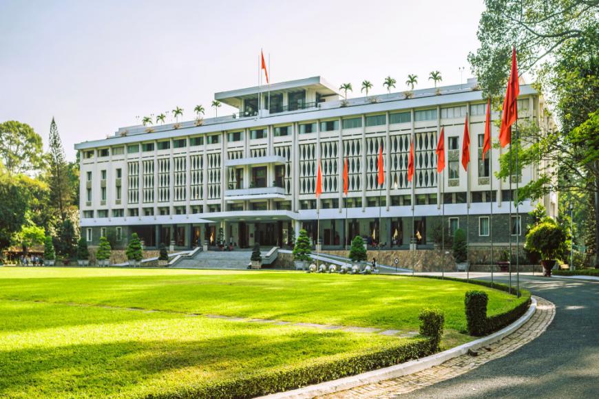 The Independence Palace Saigon Vietnam
