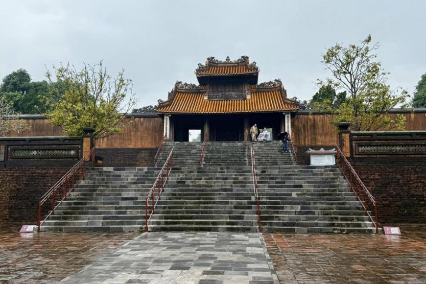 Tu Duc Tomb In Hue City Of Vietnam