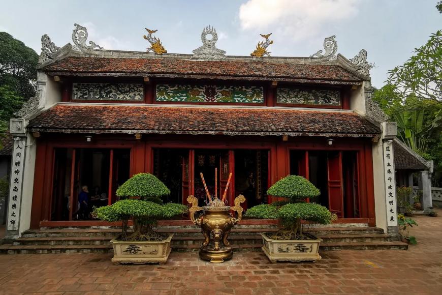 Ngoc Son Temple, Hanoi In Vietnam